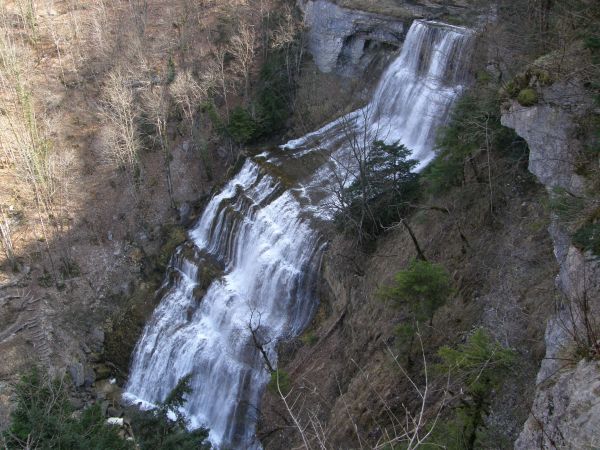 Cascade du herisson (Jura)  